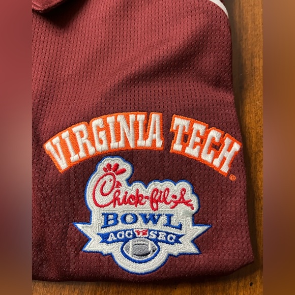 Virginia Tech Polo Chick-fil-A Bowl, 3X, NWOT - Picture 3 of 12